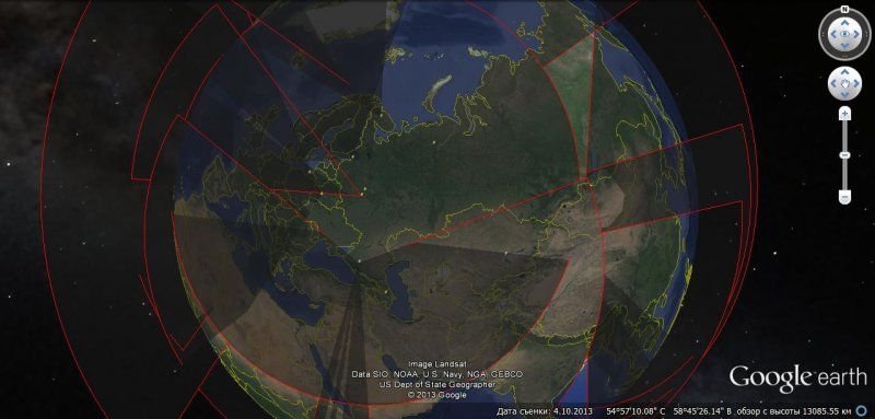 Российские стратегические ядерные силы и средства ПРО на снимках Google Earth (26 фото)