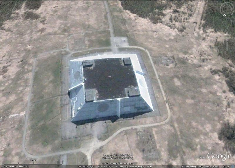 Российские стратегические ядерные силы и средства ПРО на снимках Google Earth (26 фото)