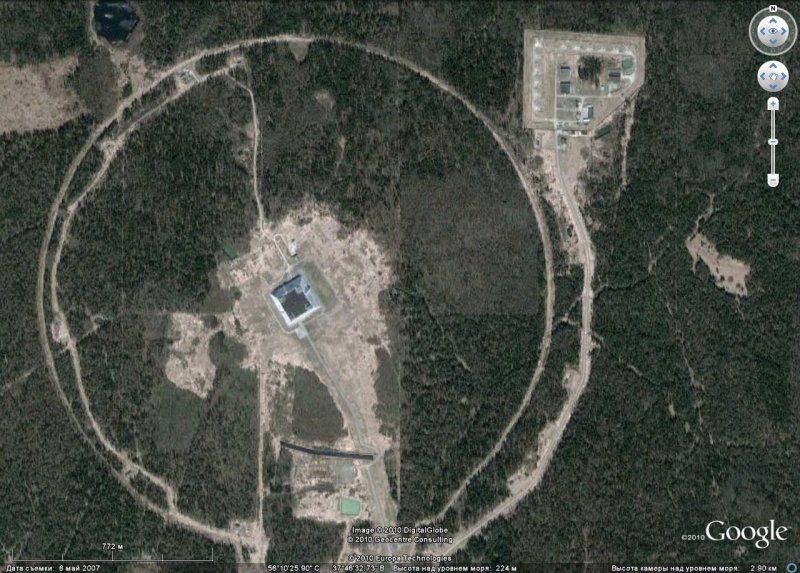 Российские стратегические ядерные силы и средства ПРО на снимках Google Earth (26 фото)