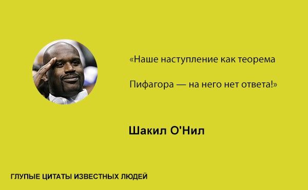 Тупые высказывания знаменитостей (20 фото)