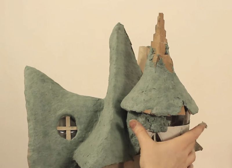 Сказочный домик феи из подручного барахла за три бакса