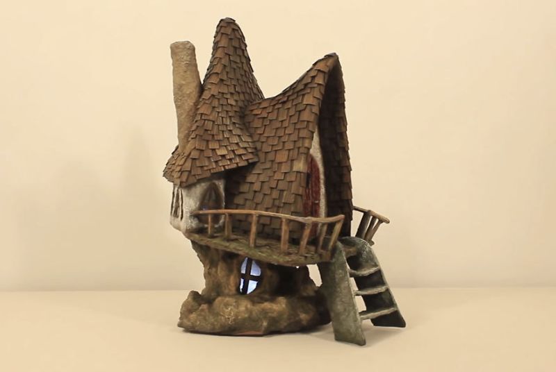 Сказочный домик феи из подручного барахла за три бакса