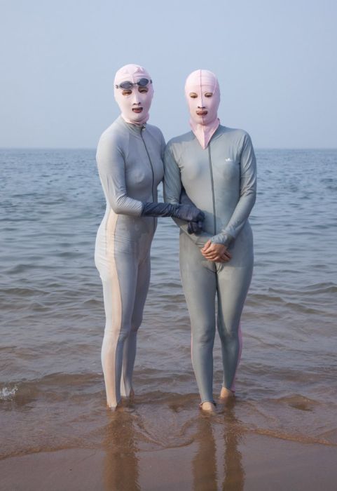 Китайские аристократы или загар для слабаков!