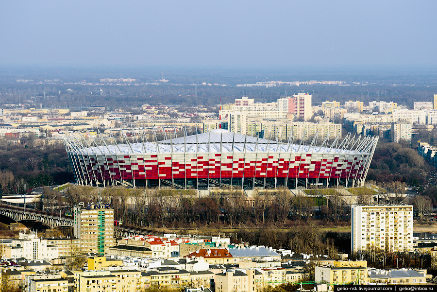 Варшава с высоты