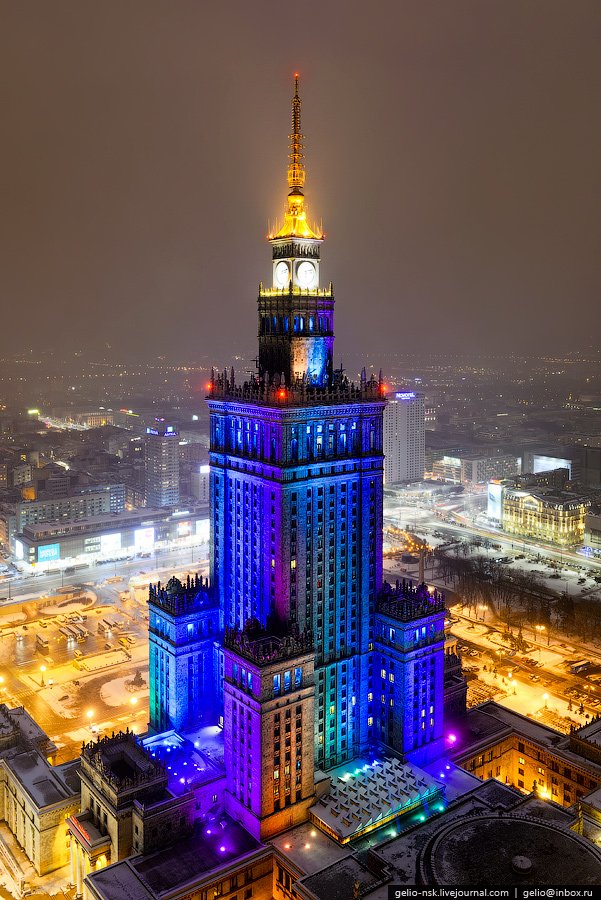 Варшава с высоты