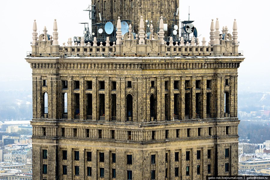 Варшава с высоты