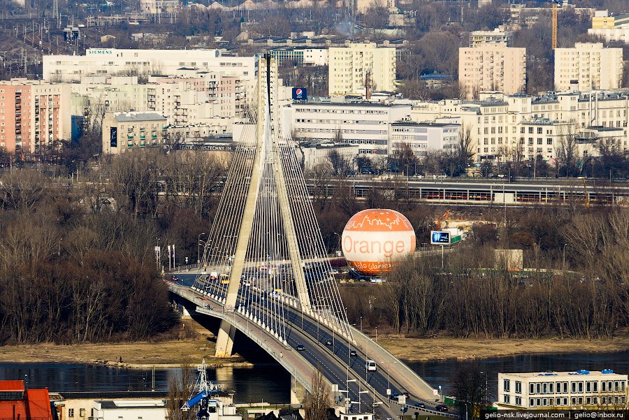 Варшава с высоты