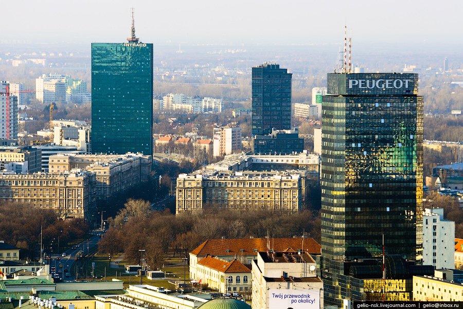 Варшава с высоты
