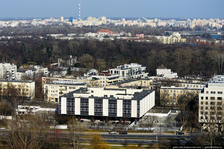 Варшава с высоты