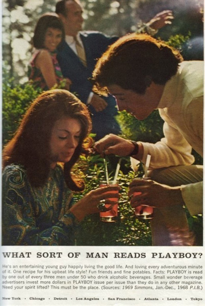Как рекламировали Playboy