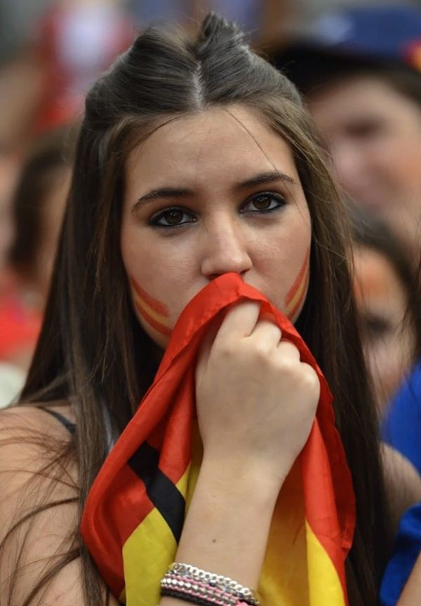 Горячие бразильские болельщицы