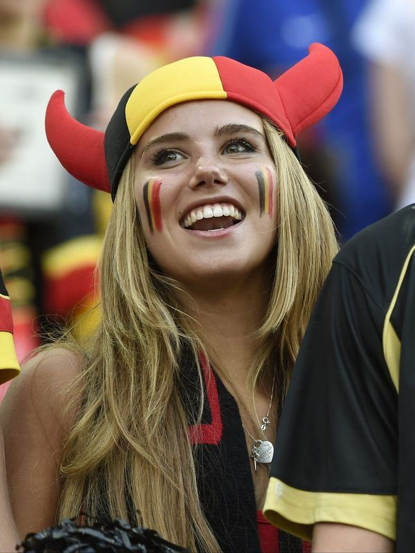 Горячие бразильские болельщицы