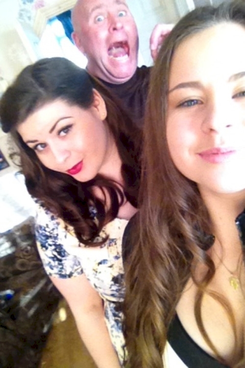 Папаши «засветились» в кадре со своими детьми