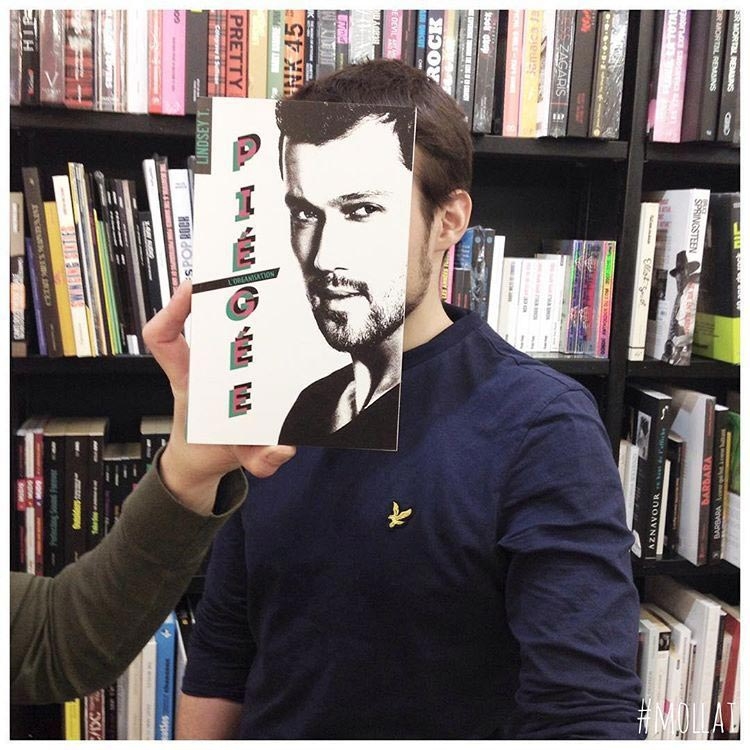 Книгалицо или 20 идеальных оптических иллюзий с заменой лица обложкой книги