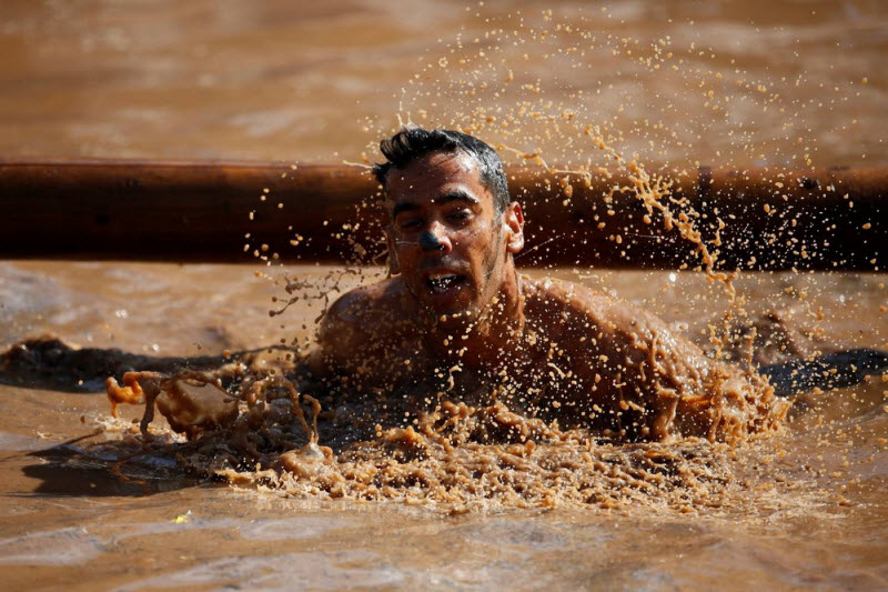 Гонка по грязи в Тель-Авиве