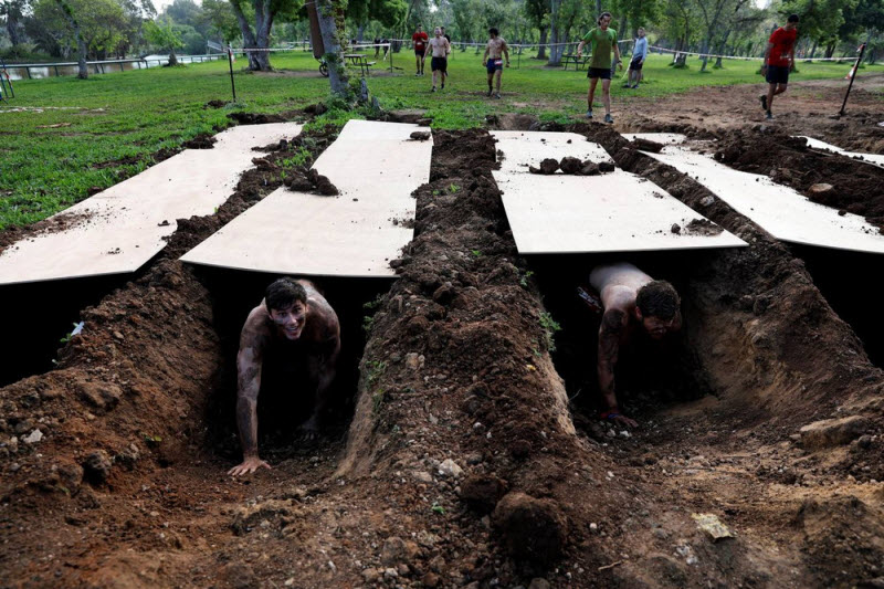 Гонка по грязи в Тель-Авиве