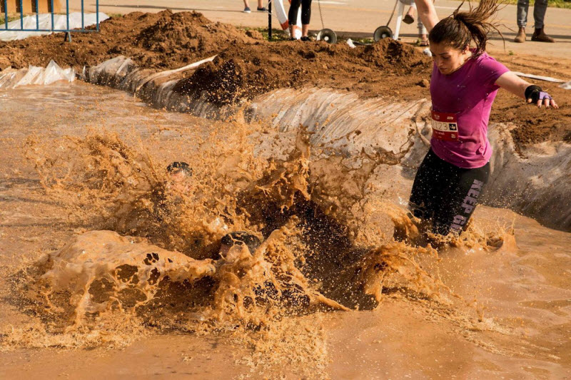 Гонка по грязи в Тель-Авиве