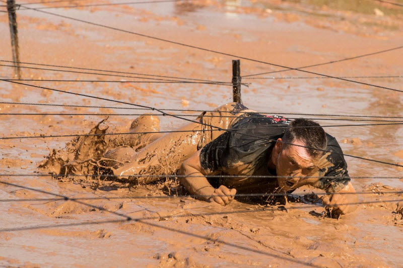 Гонка по грязи в Тель-Авиве