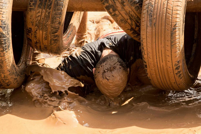 Гонка по грязи в Тель-Авиве