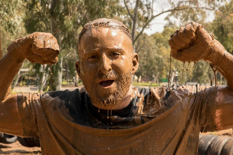 Гонка по грязи в Тель-Авиве