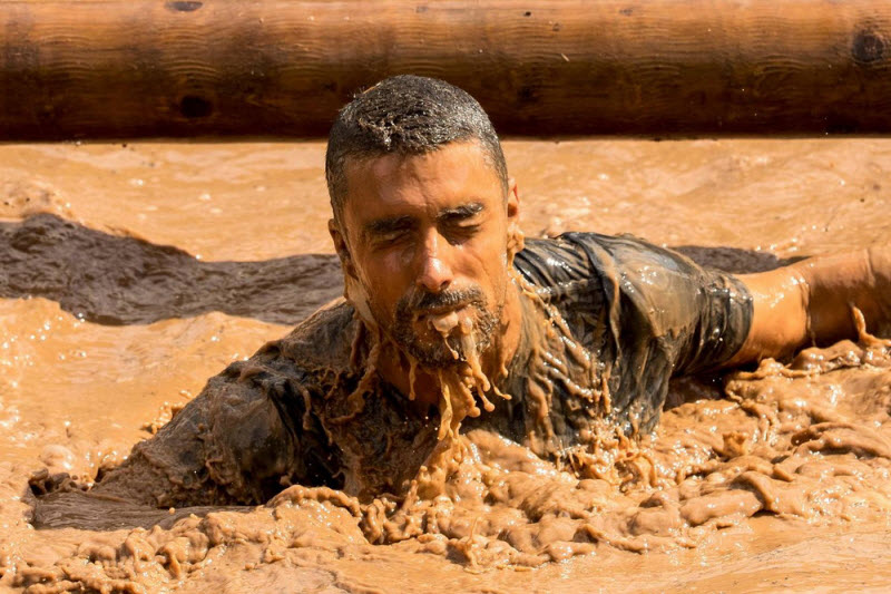 Гонка по грязи в Тель-Авиве