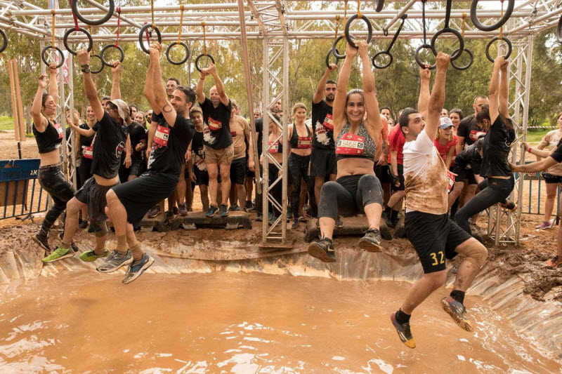 Гонка по грязи в Тель-Авиве