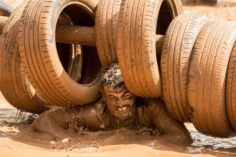 Гонка по грязи в Тель-Авиве