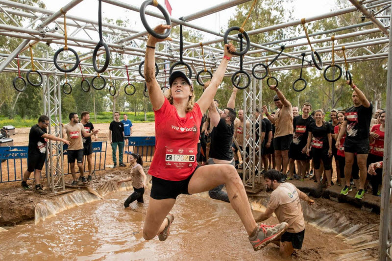 Гонка по грязи в Тель-Авиве