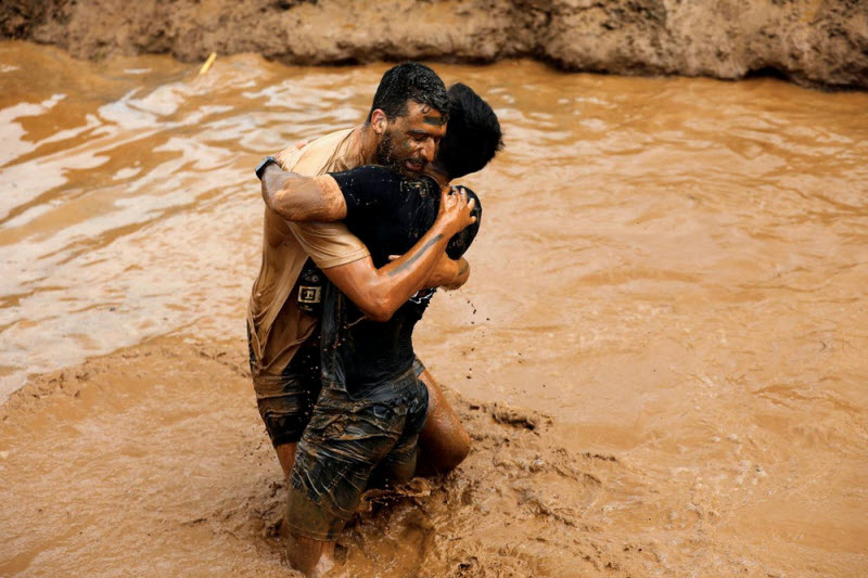 Гонка по грязи в Тель-Авиве