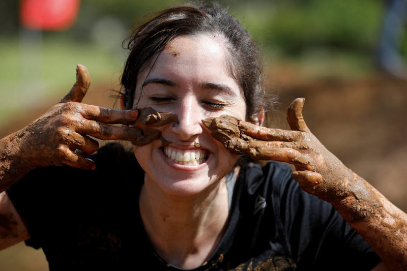 Гонка по грязи в Тель-Авиве