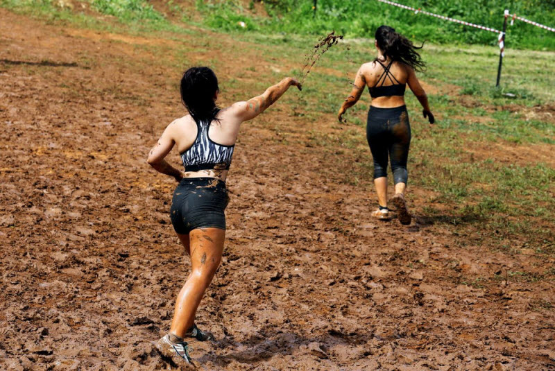 Гонка по грязи в Тель-Авиве