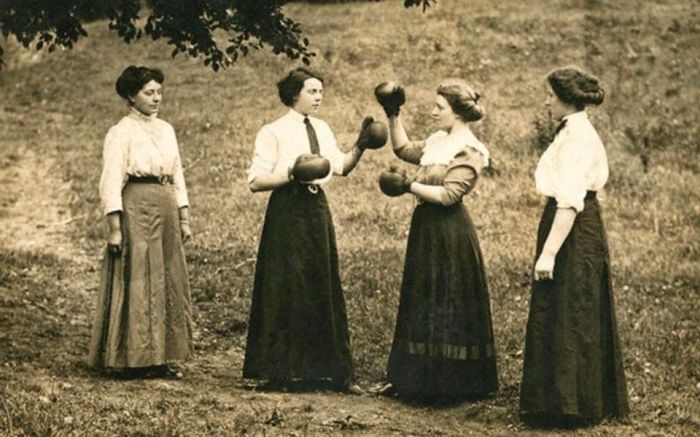 Женский бокс на рубеже XIX и XX столетий