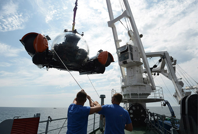 Путин и батискаф: технические подробности