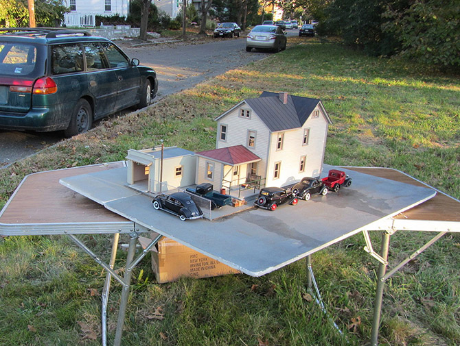 Обманчивые миниатюры американского фотографа