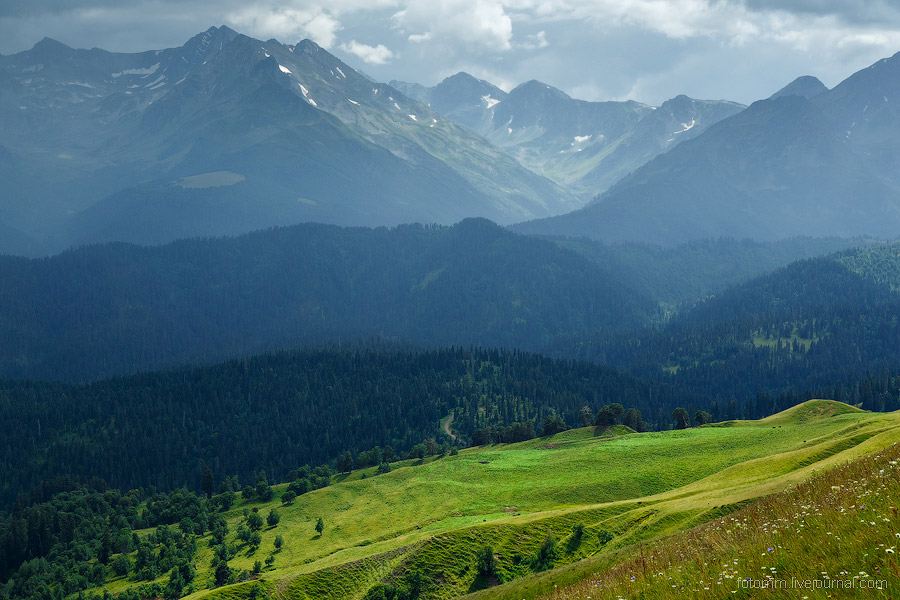 На изумрудных склонах Кавказа