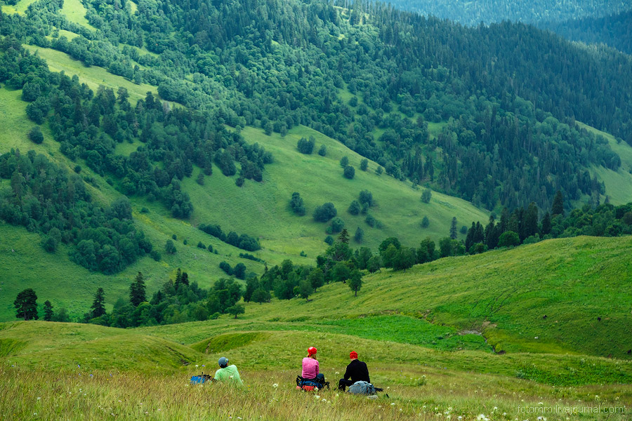 На изумрудных склонах Кавказа