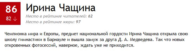 100 самых сексуальных женщин России 2014