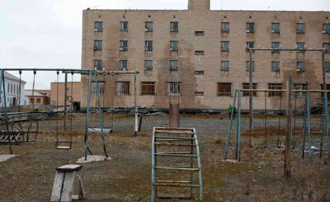 Город-призрак из СССР на краю света Город-призрак из СССР на краю света