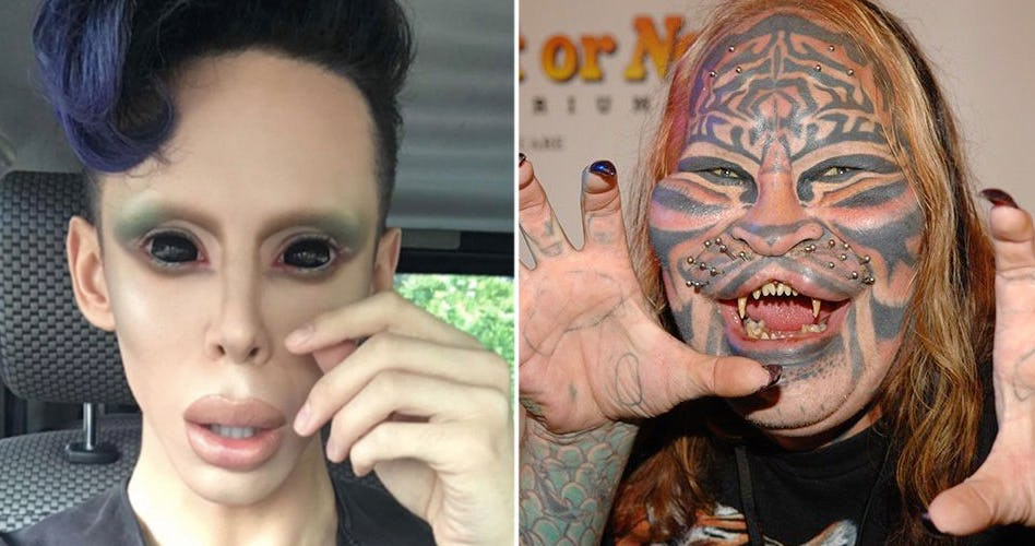 Пришельцы, люди-коты и другие существа среди нас. Почему люди пытаются быть похожими на неведому зверушку?