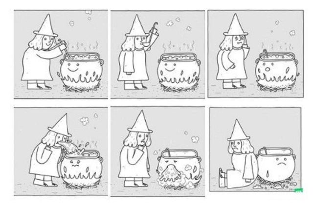 Смешные комиксы