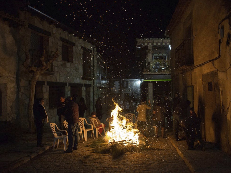 Огонь и лошади: День святого Антонио