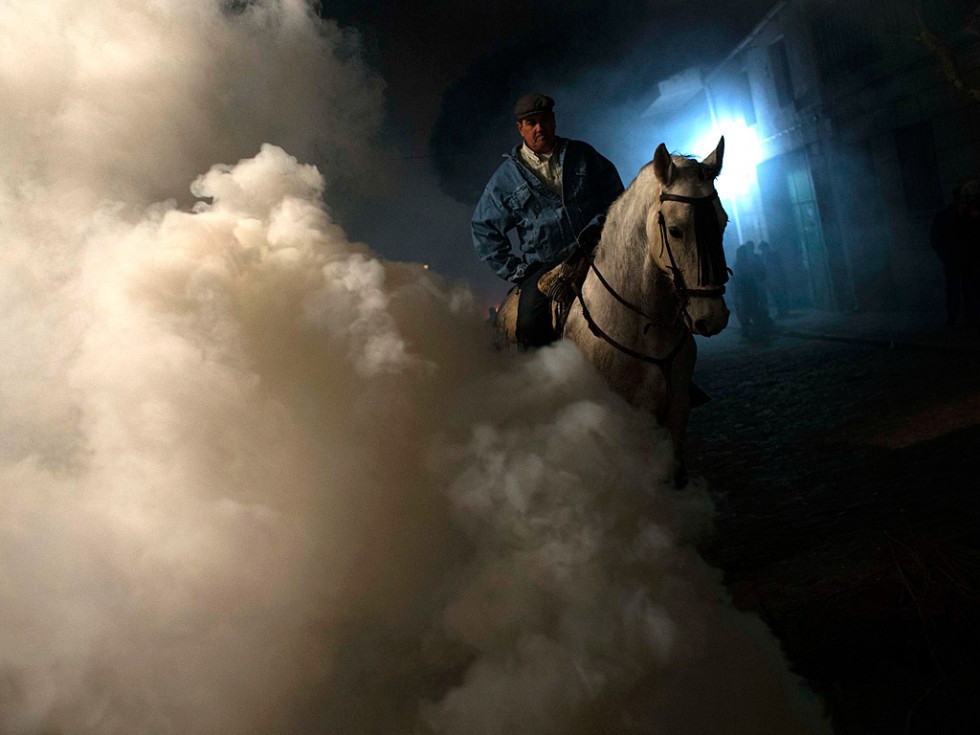 Огонь и лошади: День святого Антонио