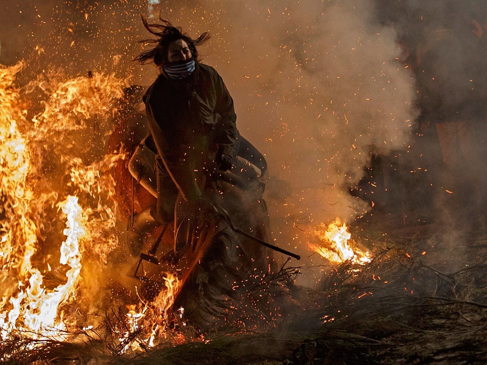 Огонь и лошади: День святого Антонио