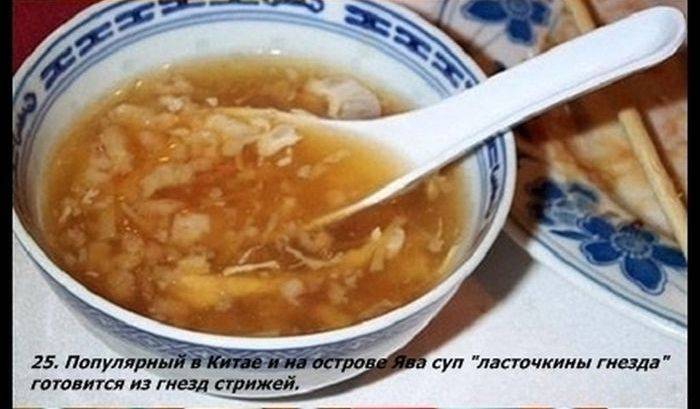 Разные факты о еде