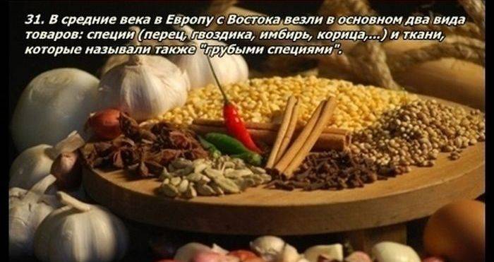 Разные факты о еде