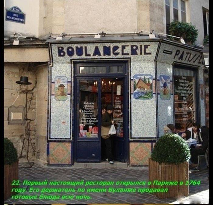 Разные факты о еде