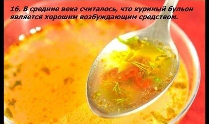 Разные факты о еде