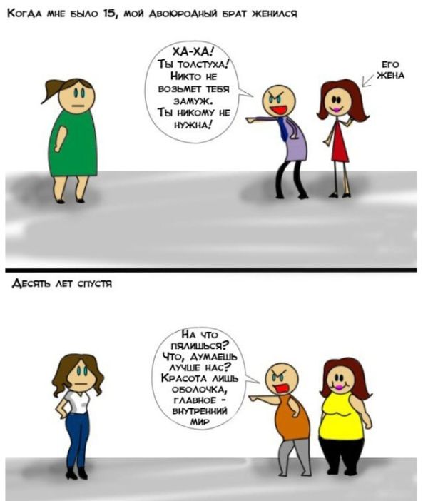 Смешные комиксы