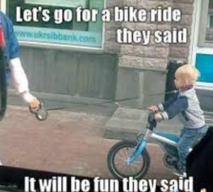 Я ненавижу велосипеды