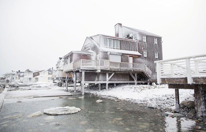 Настоящая зима по-американски